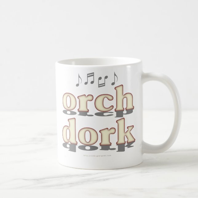 Caneca De Café Dork de Orch (Direita)