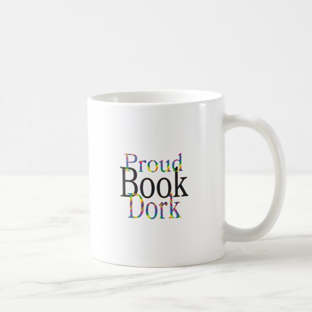 Caneca De Café Dork orgulhoso do livro (Direita)