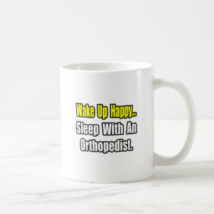 Caneca De Café Dormir com um ortopedista