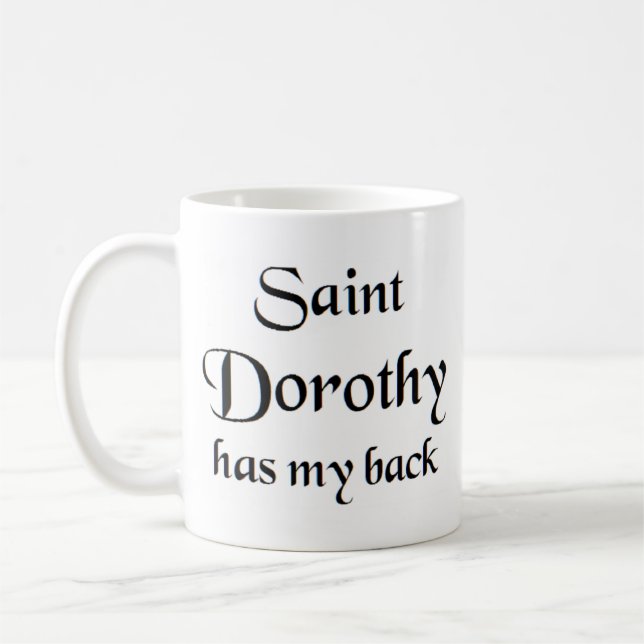 caneca de café dorothy santo (Esquerda)