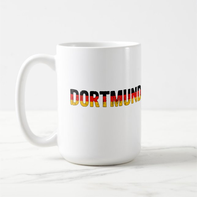 Caneca De Café Dortmund Alemanha (Esquerda)