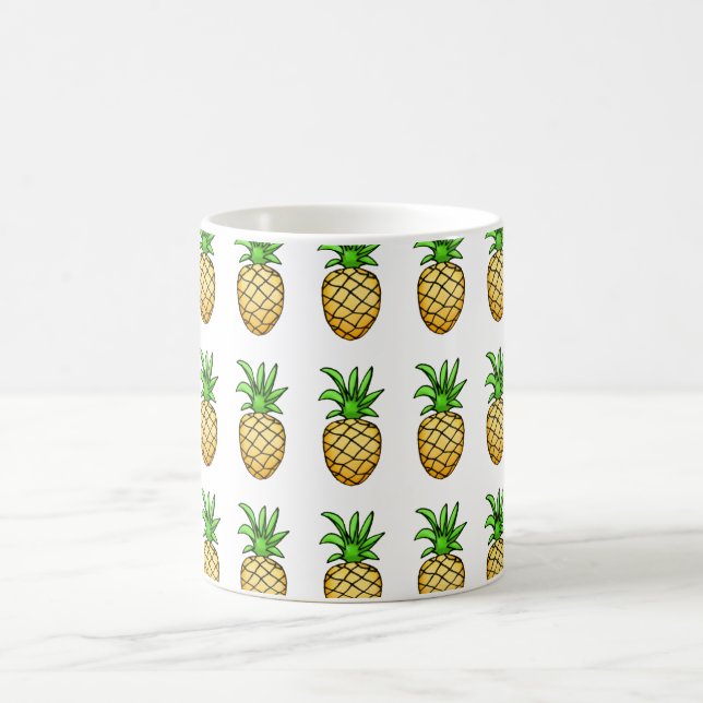Caneca de café dos abacaxis (Centro)