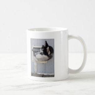 Caneca de café dos anos do cão