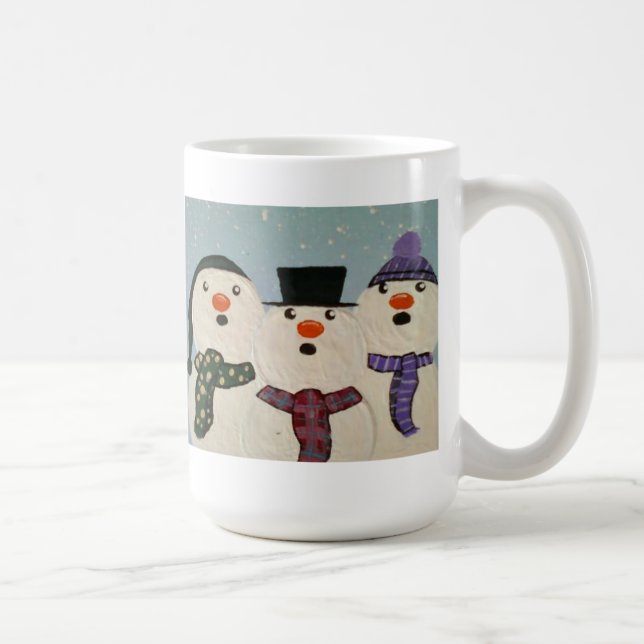 Caneca de café dos bonecos de neve (Direita)