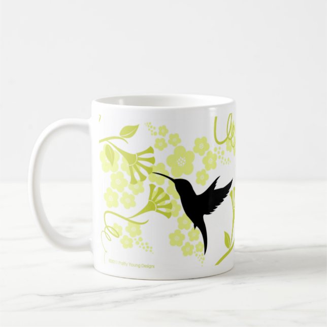 Caneca de café dos colibris (Esquerda)