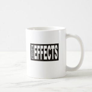 Caneca de café dos efeitos secundários