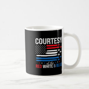 Caneca De Café Dos Eua Vermelho Branco E Azul 4 De Julho Me Mulhe