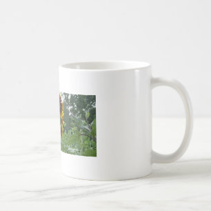 Caneca de café dos girassóis