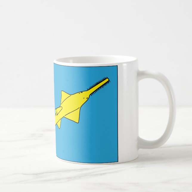 Caneca de café dos peixes do monstro (Direita)