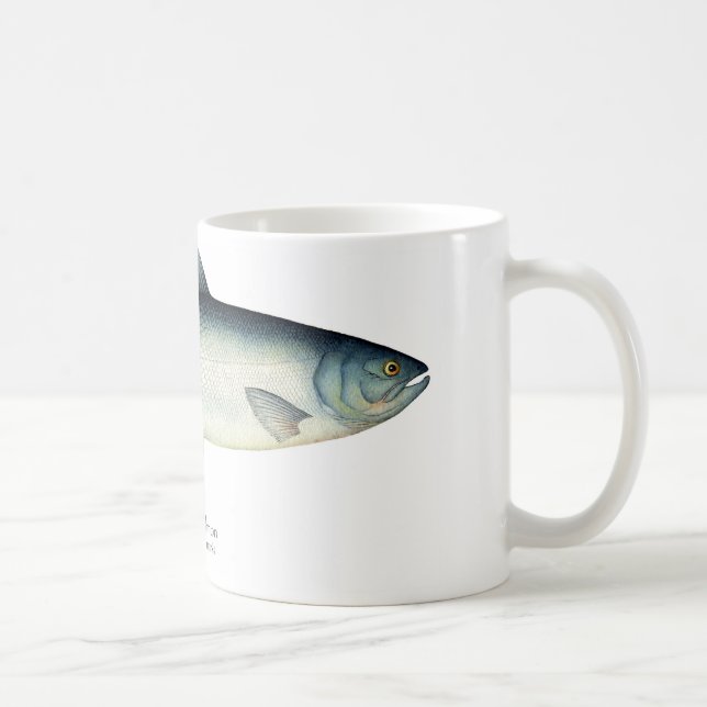 Caneca de café dos peixes do Sockeye/salmões (Direita)