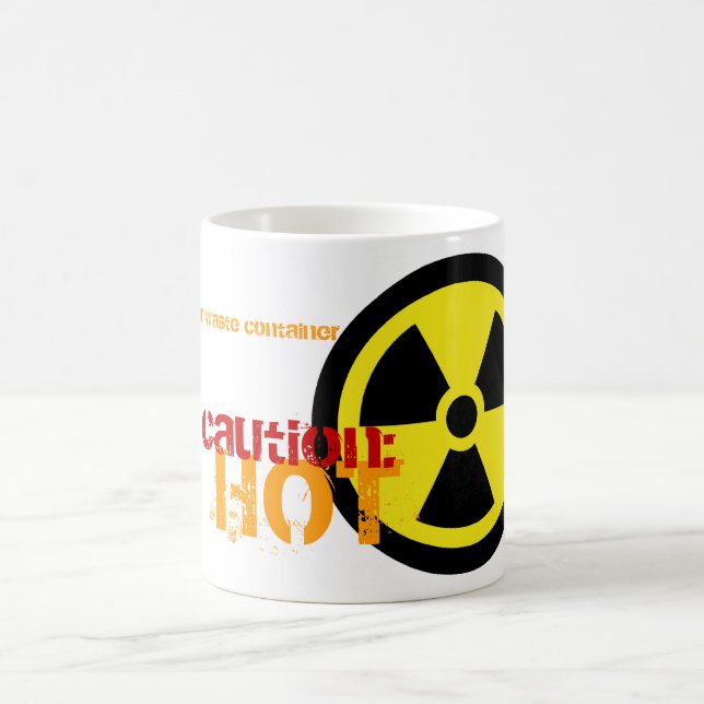 Caneca de café dos resíduos nucleares (Centro)