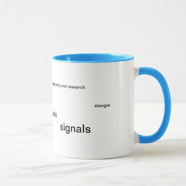 Caneca de café dos sinais (Direita)