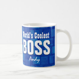 Caneca De Café Dos tijolos azuis os mais frescos do CHEFE do