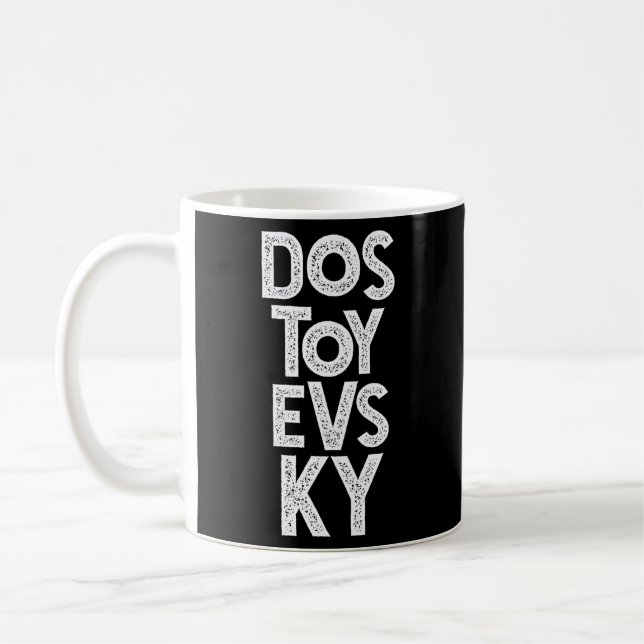 Caneca De Café Dostoevsky (Esquerda)