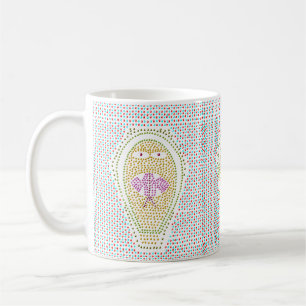 Caneca De Café Dotty Egípcio Cobra Mug