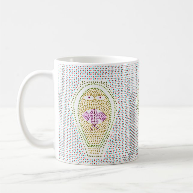 Caneca De Café Dotty Egípcio Cobra Mug (Esquerda)