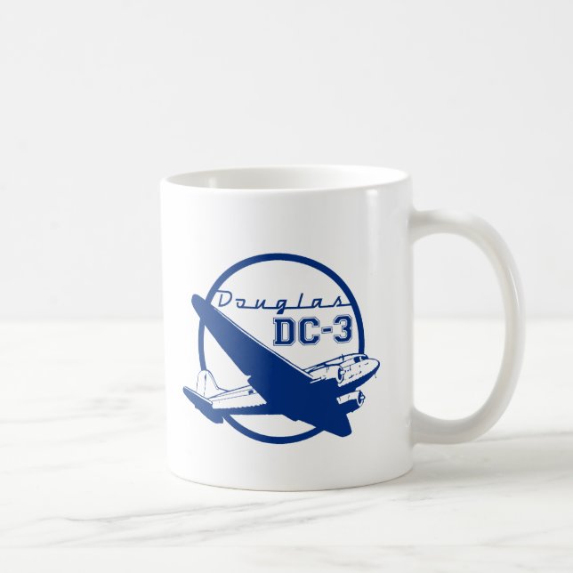 Caneca De Café Douglas DC-3 (Direita)