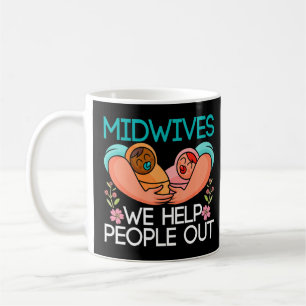 Caneca De Café Doula Birthing Midwids Ajudamos As Pessoas De Midw
