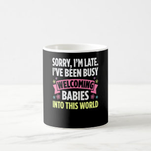 Caneca De Café Doula de Parto Orgulhosa Trabalhadora de Parto Sof