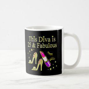 CANECA DE CAFÉ DOURADO 25 E FABULOSO DESIGN DIVA