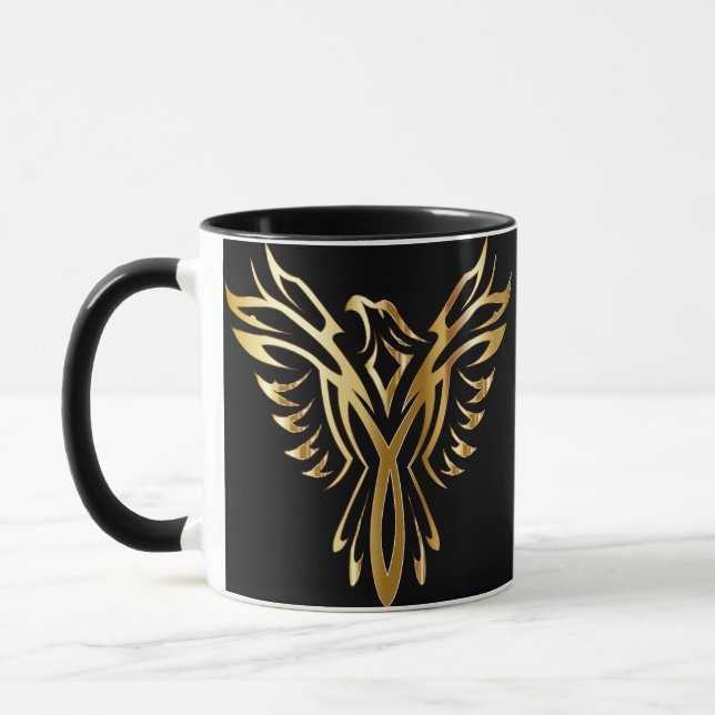Caneca de café Dourado de Phoenix (Esquerda)