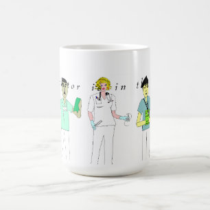 Caneca De Café Doutor a casa!