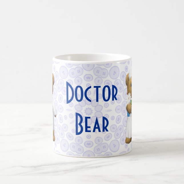 Caneca De Café Doutor Carregamento - urso de ursinho (Centro)