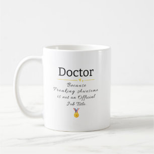 Caneca De Café Doutor Engraçado Cargo Café Mug