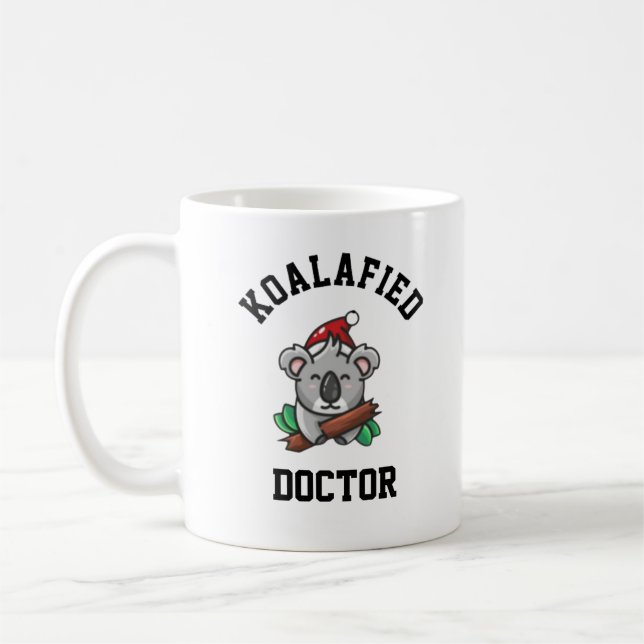 Caneca De Café Doutor Koalafied (Esquerda)