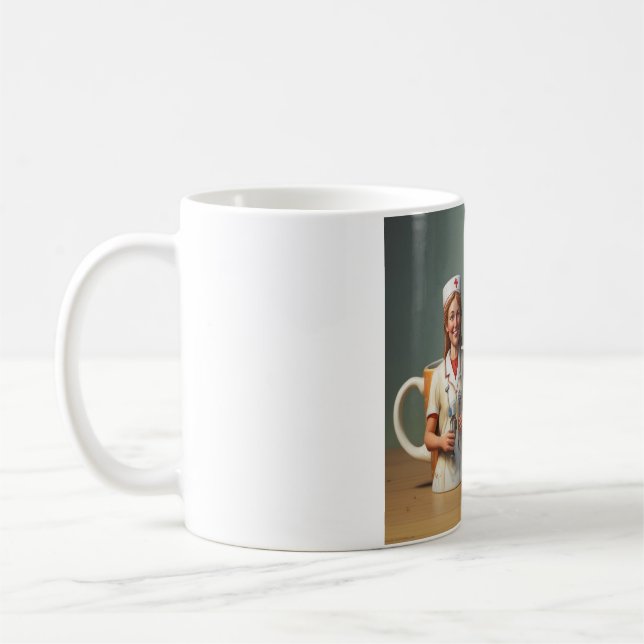 Caneca De Café Doutor Mug: Honre as Mãos de Curar com Cada Sip (Esquerda)