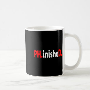 Caneca De Café Doutorado concluído piada formatura phd premium
