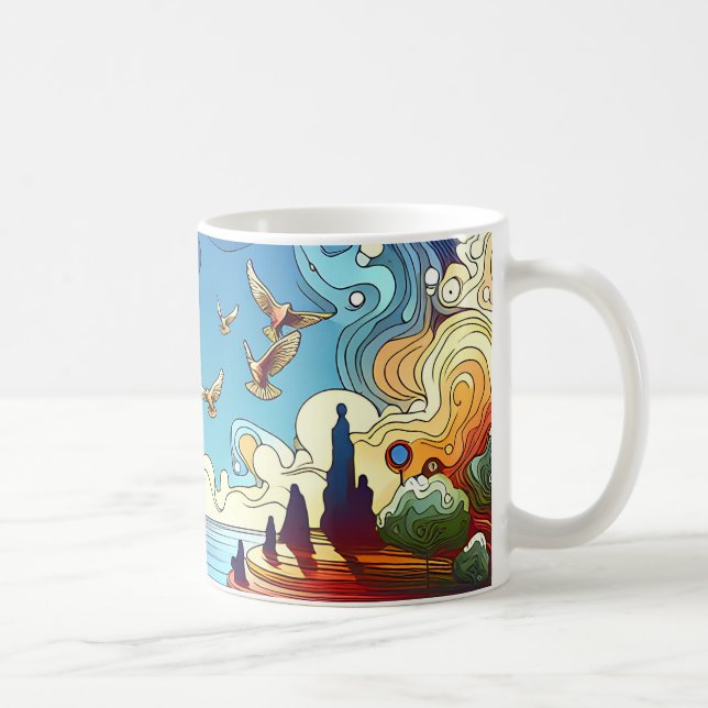 CANECA DE CAFÉ DOVE UTOPIA (Direita)