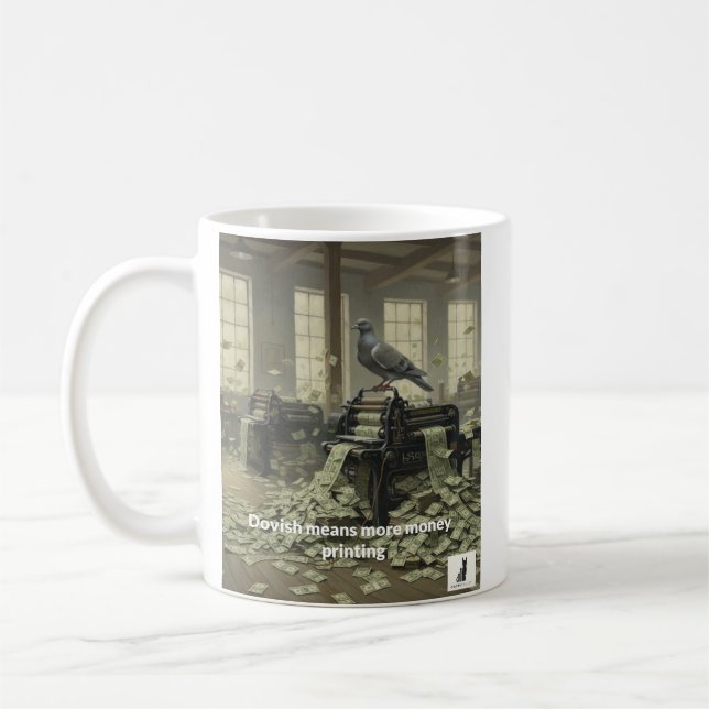 Caneca De Café Dovish significa mais impressão monetária (Esquerda)