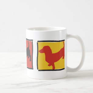 Caneca De Café Doxie-3-BOX