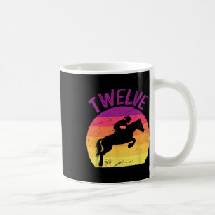 Caneca De Café Doze Cavalo-Cavaleiro-Cavalo-Festa de aniversário-
