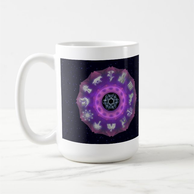 Caneca De Café Doze tribos (Esquerda)