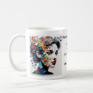Caneca De Café Dr.Anders Osborne Ph.D. - Citação positiva ADHD W 