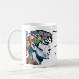 Caneca De Café Dr.Anders Osborne Ph.D. - Citação positiva ADHD W 