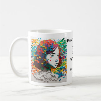 Caneca De Café Dr.Anders Osborne Ph.D. - Citação Positiva de ADHD