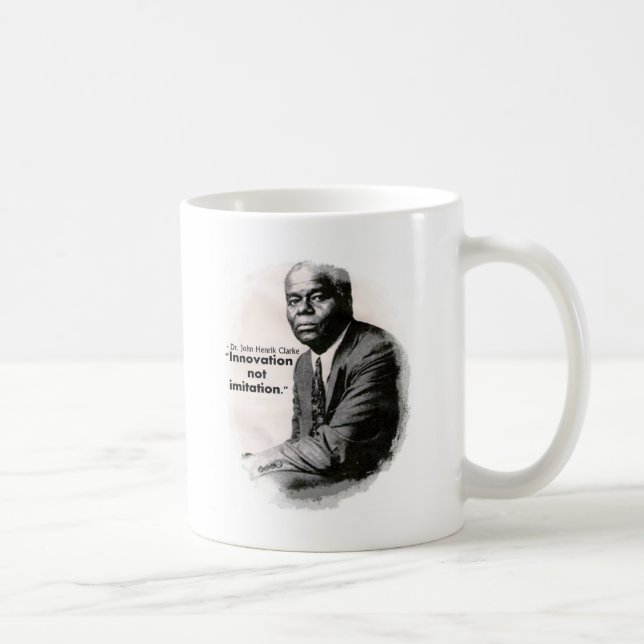 Caneca De Café Dr. John Henrik Clarke (Direita)