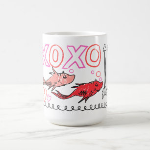 Caneca De Café Dr. Seuss Dia dos Namorados Design XOXO