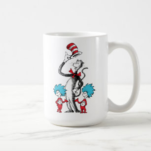 Caneca De Café Dr. Seuss   Gato no Chapéu, Coisa Um e Coisa Dois