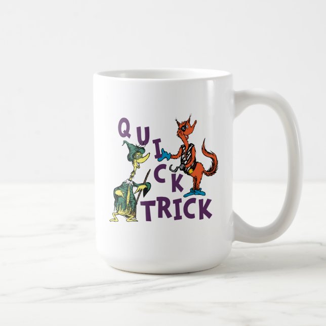 Caneca De Café Dr. Seuss | Gráfico do Quick Trick Halloween (Direita)