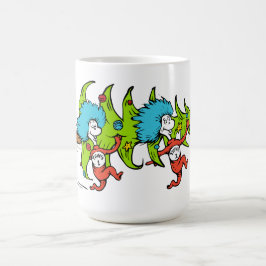 Caneca De Café Dr. Seuss | Grinch | Coisa Um Coisa Dois Natal
