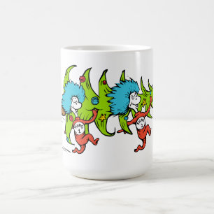 Caneca De Café Dr. Seuss Grinch Coisa Um Coisa Dois Natal