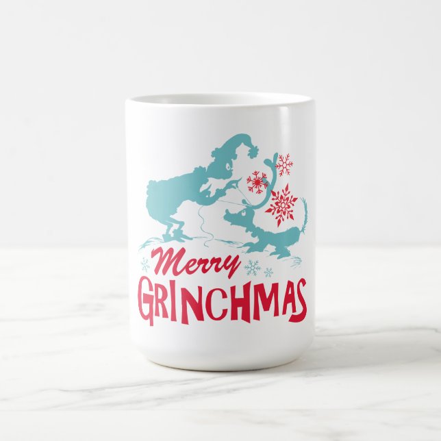 Caneca De Café Dr. Seuss | Grinch - Feliz Grinchmas (Centro)