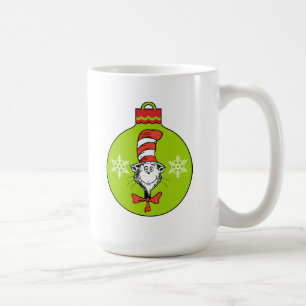 Caneca De Café Dr. Seuss Grinch Gato no Chapéu Enfeite