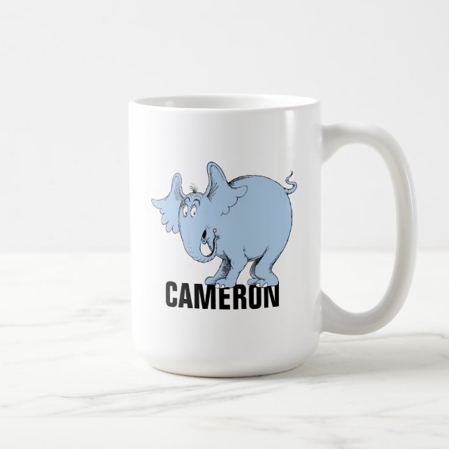 Caneca De Café Dr. Seuss | Horton Ouviu Quem (Direita)