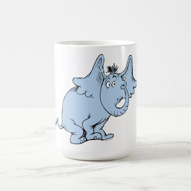 Caneca De Café Dr. Seuss | Horton Vista Lateral (Centro)