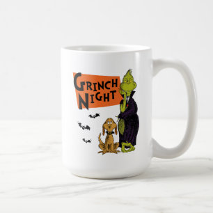 Caneca De Café Dr. Seuss Noite do Grinch no Halloween Gráfico